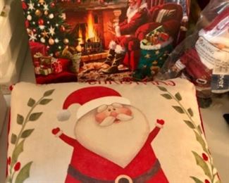 Christmas pillow, picture