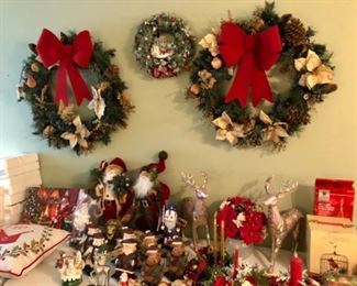 Lots of Christmas decor