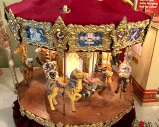 Christmas musical carousel 