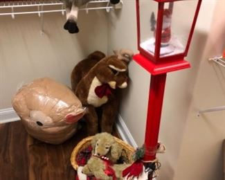 Christmas snow globe lantern