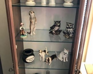 Lenox Christmas candles, figurines