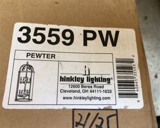 New in box chandelier 