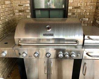 Stainless Master Forge gas grill