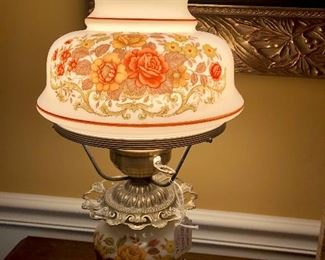 Floral lamp
