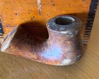 143 Burlwood Pipe  Rustic Box