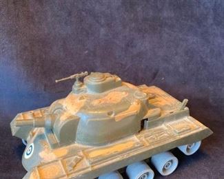 225Vintage Marx Toy Tank