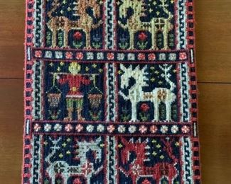 049 Vintage Norwegian Wool Tapestry