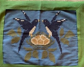 087 Norwegian Tapestry Bird Theme