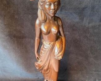 214A.A. Fatima Carved Figure