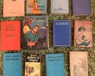 107 Girl Scout  Other Vintage Books for Teens