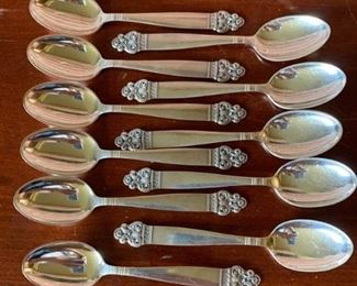 068 Vintage Norsk Sugar Spoons