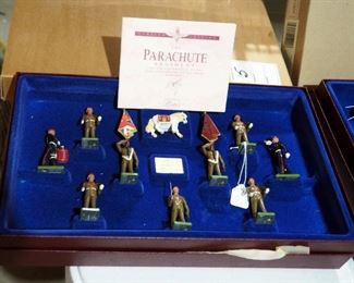 W Britain "The Parachute Regiment" Limited Edition Boxed Set Collector's Models, Category Number 5190, In Original Box
