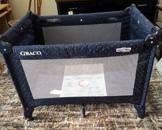 Graco Pack N Play 293CN Series, Missing Bed Pad And Carrying Case; And Child's Rocking Chair