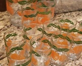 Orange juice set