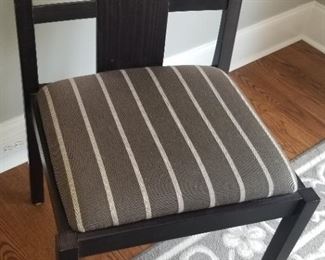 Fabric matches bar stools