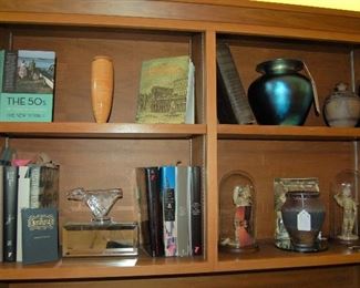 Art glass and books