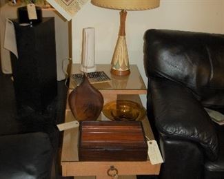 1950's lamps and side tables