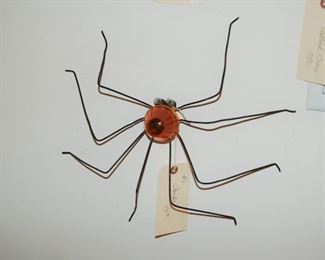 Scrap metal spider