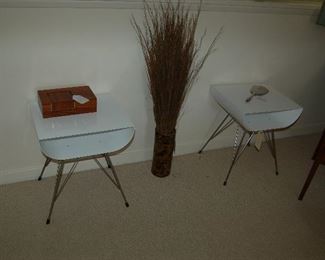 Plastic side tables