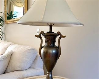 2 matching excellent quality lamps