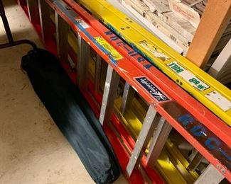 Large extension ladders