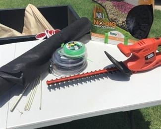 Assortment of Landscaping Tools