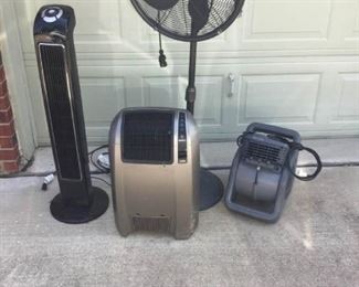 Fan Heater and Misters