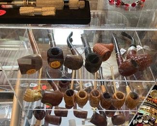 Very nice pipes, most never smoked