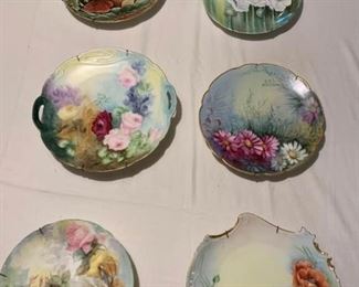 6 Porcelain Plates