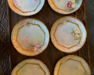 6 Elite Limoges Plates