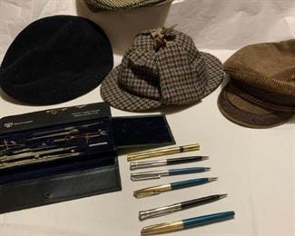 Pencils, Hats, Tools