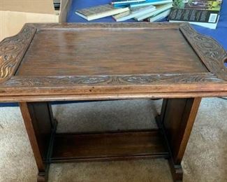 Wood Butler Table