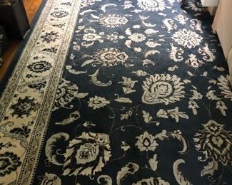 A wonderful, clean, 12' rug