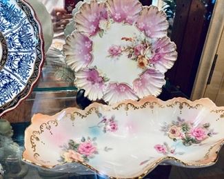 Hand painted china