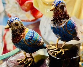 Enameled Birds