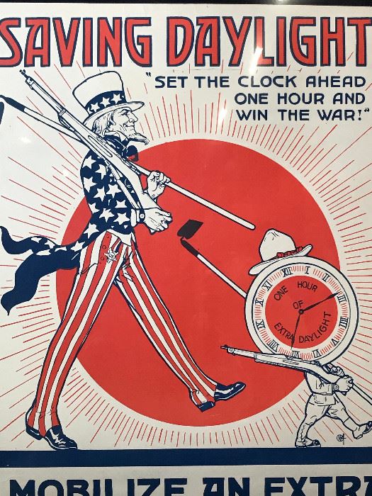 Antique American War Propaganda Poster