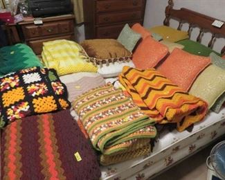 afghans, and pillows