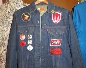 vintage Levis jacket- embellished