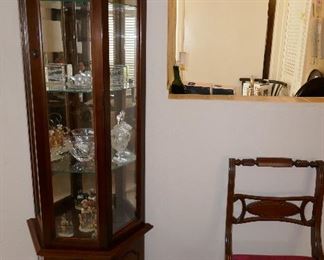 Lighted Petite Display cabinet