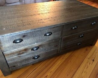 Coffee Table with drawers