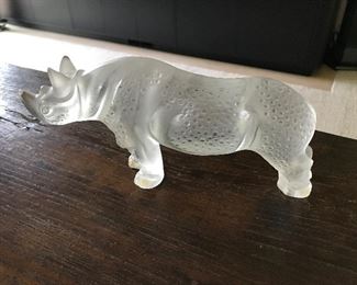 Lalique Rhino - small chip on ear
