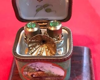 2 perfume bottles with funnel!