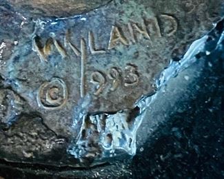 Wyland's signature