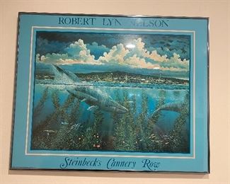 Poster of Steinbeck Cannery Row