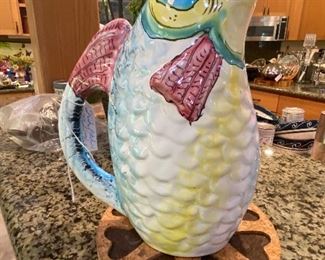 Italian water pitcher