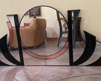 Large deco mirror