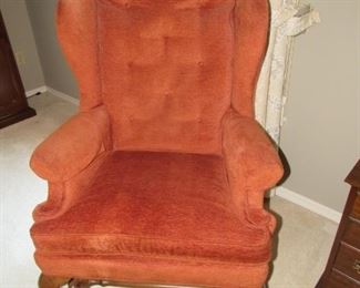 2 Matching upholstered chairs