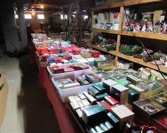 Over 400 Hallmark ornaments