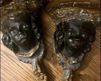 Blackamoor Brackets