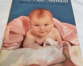 Baby Care Manual from the 1950's